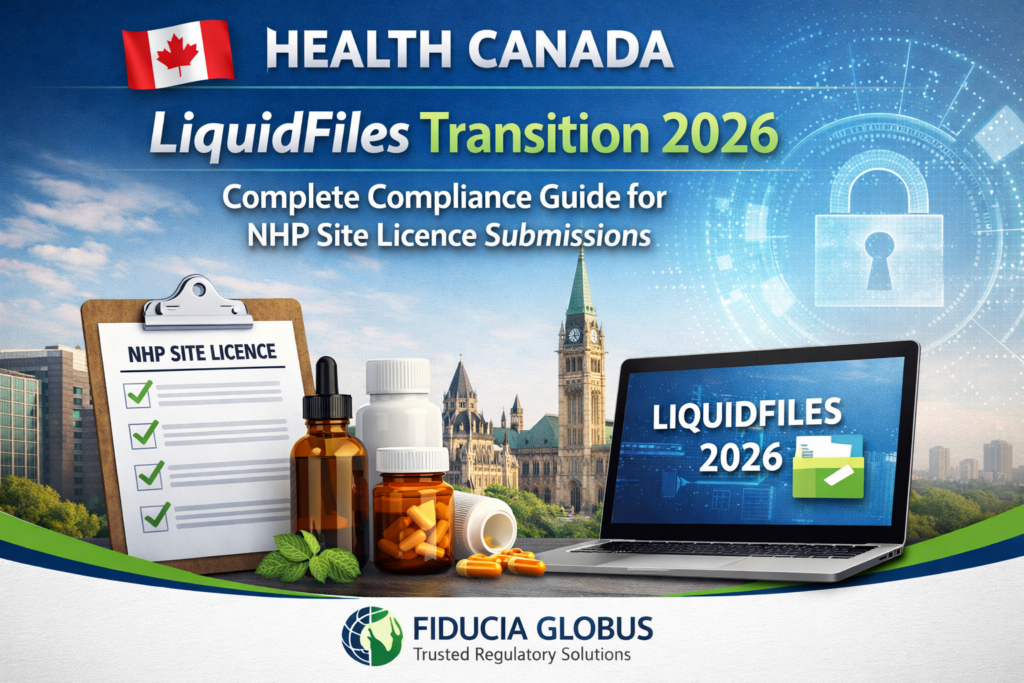 Health Canada LiquidFiles transition for NHP site licence submissions