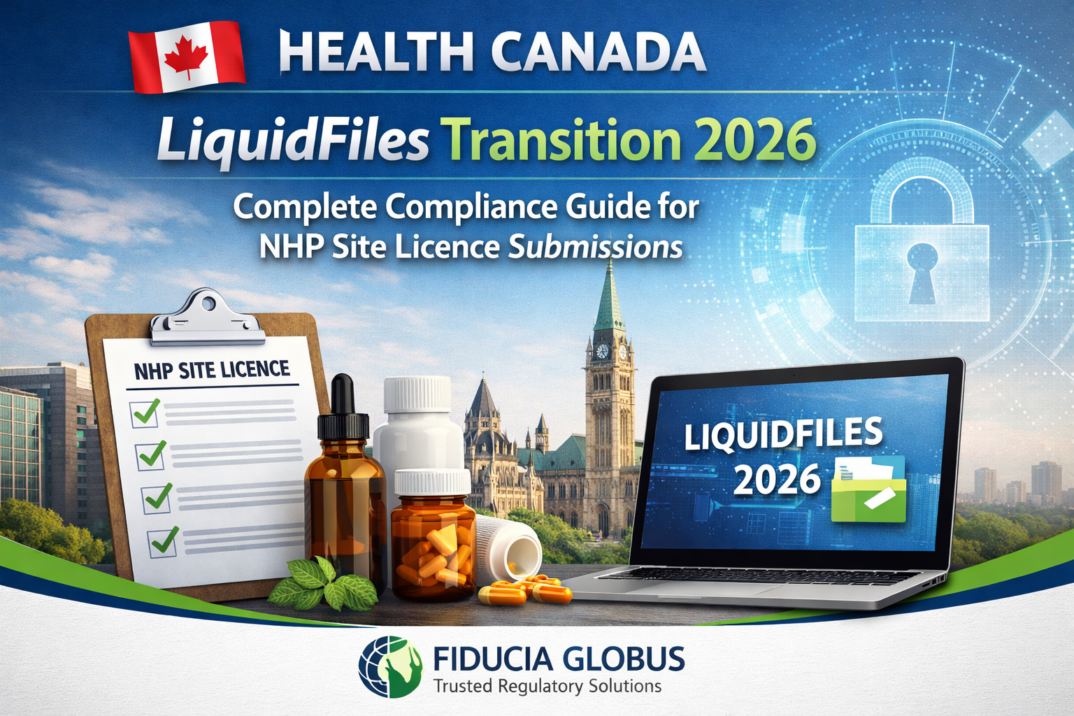 Health Canada LiquidFiles transition for NHP site licence submissions