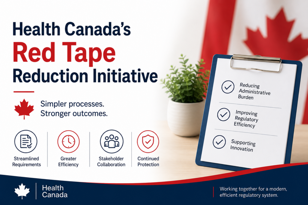 Health Canada's Red Tape reduction Initiative